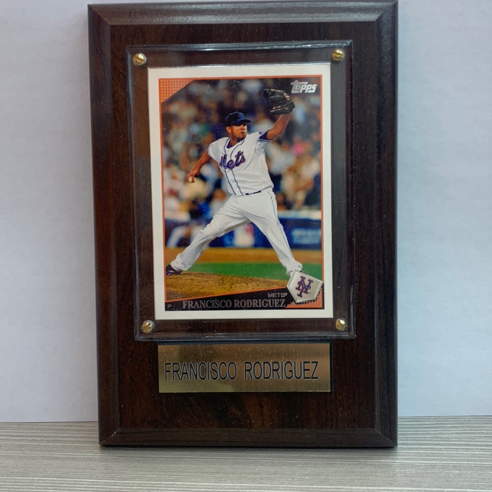 Francisco Rodriguez NY Mets Plaque (MISC8)